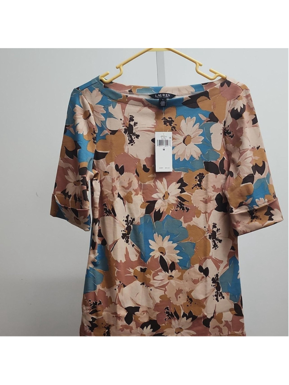 Ralph Lauren blue blouse size M #preppy #workwear - Picture 4 of 7